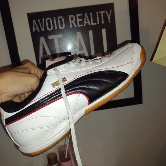 Puma "Esito" White & Black Shoes - Picture 10 of 10